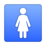 Women’s Room Emoji, Google style