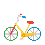 Bicycle Emoji, Google style