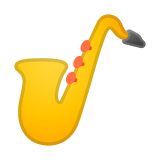 Saxophone Emoji, Google style