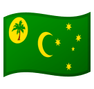 Flag: Cocos (Keeling) Islands Emoji, Microsoft style