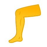 Leg Emoji, Google style