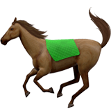 Horse Emoji, Apple style