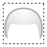 White Hair Emoji, Google style