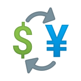 Currency Exchange Emoji, Google style