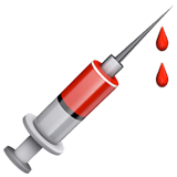 Syringe Emoji, Apple style