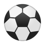 Soccer Ball Emoji, Google style