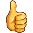 Thumbs Up Emoji, Samsung style