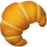 Croissant Emoji, Apple style