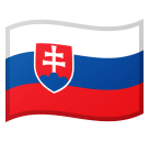 Flag: Slovakia Emoji, Microsoft style