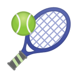 Tennis Emoji, Google style