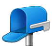 Open Mailbox with Lowered Flag Emoji, Samsung style
