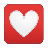 Heart Decoration Emoji, Google style