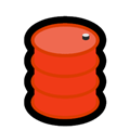 Oil Drum Emoji, Microsoft style