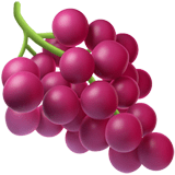 Grapes Emoji, Apple style