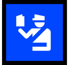 Passport Control Emoji, Microsoft style