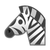 Zebra Emoji, Google style
