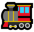 Locomotive Emoji, Microsoft style