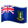 Flag: British Virgin Islands Emoji, Samsung style