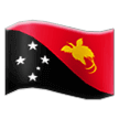 Flag: Papua New Guinea Emoji, Samsung style