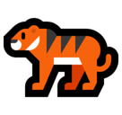 Tiger Emoji, Microsoft style