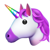 Unicorn Emoji, Apple style