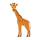 Giraffe Emoji, Google style