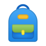 Backpack Emoji, Google style