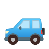 Sport Utility Vehicle Emoji, Google style