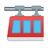 Suspension Railway Emoji, Google style