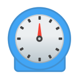 Timer Clock Emoji, Google style