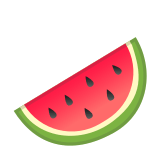 Watermelon Emoji, Google style