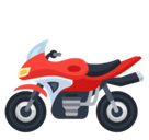 Motorcycle Emoji, Facebook style
