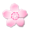 Cherry Blossom Emoji, Samsung style