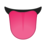 Tongue Emoji, Google style