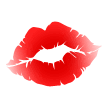 Kiss Mark Emoji, Samsung style