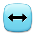 Left-Right Arrow Emoji, LG style
