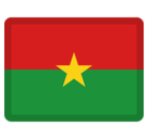 Flag: Burkina Faso Emoji, Facebook style
