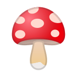 Mushroom Emoji, Google style