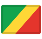 Flag: Congo - Brazzaville Emoji, Facebook style