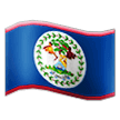Flag: Belize Emoji, Samsung style