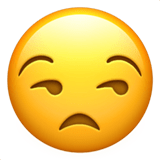Side Eye Emoji, Apple style