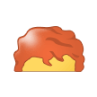 Red Hair Emoji, Samsung style
