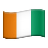 Flag: CôTe D’Ivoire Emoji, Apple style