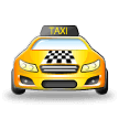 Oncoming Taxi Emoji, Samsung style