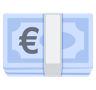 Euro Banknote Emoji, Facebook style