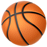 Basketball Emoji, Apple style