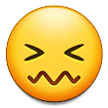 Confounded Face Emoji, Samsung style