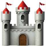 Castle Emoji, Apple style