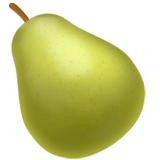 Pear Emoji, Apple style
