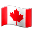 Flag: Canada Emoji, Samsung style